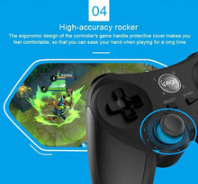 Load image into Gallery viewer, Gamepad Wireless Bluetooth Mobile Game Controller Joystick For Phone Android iOS PC Mobile Game Controller, Wireless Bluetooth Gamepad Joystick Multimedia Game Controller Compatible with Android Perfect for The Most Games
