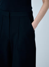 Load image into Gallery viewer, Ganni Women Solid Twill Suiting Cargo Pants
