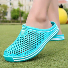 Load image into Gallery viewer, Garden Clog Women Quick Drying Summer Beach Slipper Flat Outdoor Sandals Breathable Mesh Sandals Beach Footwear Anti-Slip Slippers Quick Drying Sandals
