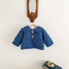 Load image into Gallery viewer, Embroidered Doll Collar Thick Jacket for Girls 1-3Y - # BAAA61110005
