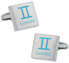 Load image into Gallery viewer, Gemini Horoscope Cufflinks
