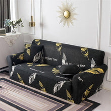 Load image into Gallery viewer, Geometric Sofa Covers Stretch Plaid Sofa Slipcovers for Living Room Elastic Sofa Cover Couch Armchair Cover Towel 1 2 3 4 Seater Slipcover For Sofas Loveseat Armchair Living Room Universal Furniture

