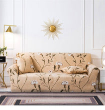 Load image into Gallery viewer, Geometric Sofa Covers Stretch Plaid Sofa Slipcovers for Living Room Elastic Sofa Cover Couch Armchair Cover Towel 1 2 3 4 Seater Slipcover For Sofas Loveseat Armchair Living Room Universal Furniture

