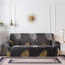 Load image into Gallery viewer, Geometric Sofa Covers Stretch Plaid Sofa Slipcovers for Living Room Elastic Sofa Cover Couch Armchair Cover Towel 1 2 3 4 Seater Slipcover For Sofas Loveseat Armchair Living Room Universal Furniture
