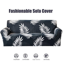 Load image into Gallery viewer, Geometric Sofa Covers Stretch Plaid Sofa Slipcovers for Living Room Elastic Sofa Cover Couch Armchair Cover Towel 1 2 3 4 Seater Slipcover For Sofas Loveseat Armchair Living Room Universal Furniture
