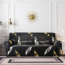 Load image into Gallery viewer, Geometric Sofa Covers Stretch Plaid Sofa Slipcovers for Living Room Elastic Sofa Cover Couch Armchair Cover Towel 1 2 3 4 Seater Slipcover For Sofas Loveseat Armchair Living Room Universal Furniture

