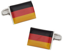 Load image into Gallery viewer, German Flag Cufflinks
