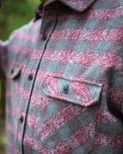 Load image into Gallery viewer, Grand Flannel, Burgundy
