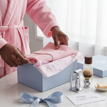 Load image into Gallery viewer, Premium Waffle Piping Robe for Men
