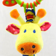 Load image into Gallery viewer, Giraffe Bed Bell Rattle and Car Hanging Toy - # BAGE81110015
