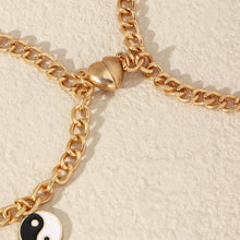 Load image into Gallery viewer, Girlfriends Charming Couple Magnet Bracelets For Women Gold Bracelet Love Heart Magnet Chain Bracelet Magnet Attracting Couple Bracelet Set Heart Friendship Bracelet For Girlfriend Boyfriend Gifts
