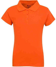 Load image into Gallery viewer, Juniors Short Sleeve Pique Polo Shirt
