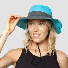 Load image into Gallery viewer, Girls' Ponytail UV Shield Sun Hat
