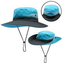 Load image into Gallery viewer, Girls' Ponytail UV Shield Sun Hat
