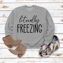 Load image into Gallery viewer, Girls Printed Loose Round Neck Long Sleeve Top Sweater - # GIAA23510035
