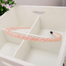 Load image into Gallery viewer, Girls Shiny Luxury Rhinestone Hair Band High Quality Diamond Pearls Hair Hoop Accessories for Women Crystal Headbands Ornaments

