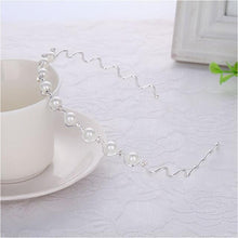 Load image into Gallery viewer, Girls Shiny Luxury Rhinestone Hair Band High Quality Diamond Pearls Hair Hoop Accessories for Women Crystal Headbands Ornaments
