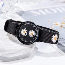 Load image into Gallery viewer, Girls Small Elegant Wrist Watch Women Fashion Nylon Strap Dress Quartz Watch Simple Wild Girlfriends Couple Watch Analog Quartz Watches With Nylon Strap Nylon Band Wristwatch
