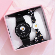 Load image into Gallery viewer, Girls Small Elegant Wrist Watch Women Fashion Nylon Strap Dress Quartz Watch Simple Wild Girlfriends Couple Watch Analog Quartz Watches With Nylon Strap Nylon Band Wristwatch
