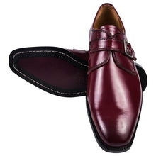 Load image into Gallery viewer, GLORIA Genuine Leather Oxford Style Monk Straps Shoe
