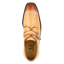Load image into Gallery viewer, GLORIA Genuine Leather Oxford Style Monk Straps Shoe
