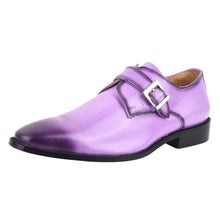 Load image into Gallery viewer, GLORIA Genuine Leather Oxford Style Monk Straps Shoe
