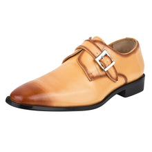 Load image into Gallery viewer, GLORIA Genuine Leather Oxford Style Monk Straps Shoe
