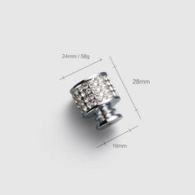 Load image into Gallery viewer, Gold Luxury Door Handles Zinc Alloy Cabinet Handle Drawer Knobs European Wardrobe Pulls Kitchen Furniture Handle Wardrobe Drawer Dresser Closet Furniture Door Handles Knobs Kitchen Office Home Hardware
