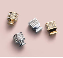 Load image into Gallery viewer, Gold Luxury Door Handles Zinc Alloy Cabinet Handle Drawer Knobs European Wardrobe Pulls Kitchen Furniture Handle Wardrobe Drawer Dresser Closet Furniture Door Handles Knobs Kitchen Office Home Hardware
