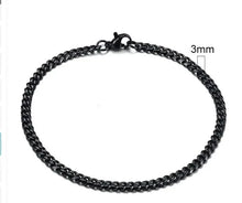 Load image into Gallery viewer, Gold-Tone Stainless Steel Cuban Bracelet 3-11mm
