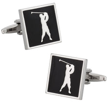 Load image into Gallery viewer, Golf Pro Golfer Cufflinks
