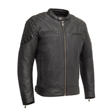 Load image into Gallery viewer, Grand Prix - Men's Leather Motorcycle Jacket
