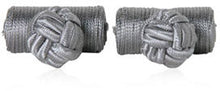 Load image into Gallery viewer, Gray Silk Knots
