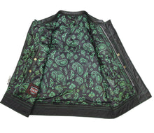 Load image into Gallery viewer, Upside Men's Club Style Leather Vest

