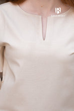 Load image into Gallery viewer, Long Arm Under Tunic Greta Natural
