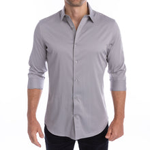 Load image into Gallery viewer, goTIELESS Ultimate Dress Shirt (Light Grey)
