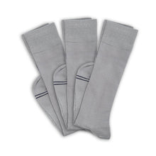 Load image into Gallery viewer, Greyson 3-Pack - Grey Dress Socks
