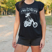 Load image into Gallery viewer, Make Your Own Way Muscle Tee
