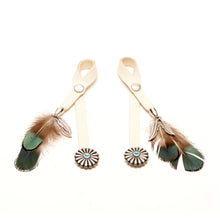 Load image into Gallery viewer, Feathered Boot Charm
