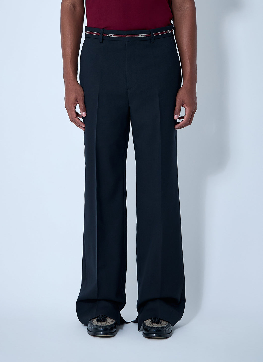 Gucci Men Tailored Wool Pants