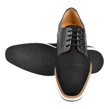 Load image into Gallery viewer, Gutta Lizard Print Leather Textile Casual Sneakers
