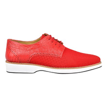Load image into Gallery viewer, Gutta Lizard Print Leather Textile Casual Sneakers
