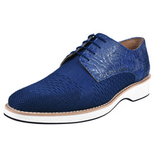 Load image into Gallery viewer, Gutta Lizard Print Leather Textile Casual Sneakers
