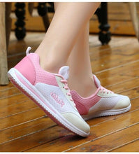 Load image into Gallery viewer, Gym Woman Spring Summer Sneakers Breathable Women Casual Shoes Trainers Running Shoes Light Mesh Tennis Casual Sneakers Fashion Walking Shoes For Womens
