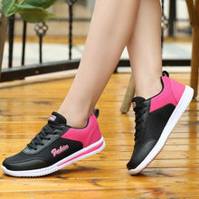 Load image into Gallery viewer, Gym Woman Spring Summer Sneakers Breathable Women Casual Shoes Trainers Running Shoes Light Mesh Tennis Casual Sneakers Fashion Walking Shoes For Womens
