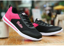 Load image into Gallery viewer, Gym Woman Spring Summer Sneakers Breathable Women Casual Shoes Trainers Running Shoes Light Mesh Tennis Casual Sneakers Fashion Walking Shoes For Womens
