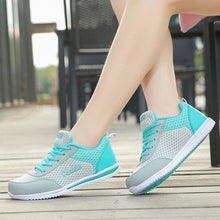 Load image into Gallery viewer, Gym Woman Spring Summer Sneakers Breathable Women Casual Shoes Trainers Running Shoes Light Mesh Tennis Casual Sneakers Fashion Walking Shoes For Womens
