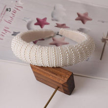 Load image into Gallery viewer, Hair Hoop women hairbands Sweet Headbands for Women Beaded Pearl Headbands Hair Accessories Gorgeous Hair Accessories For Women
