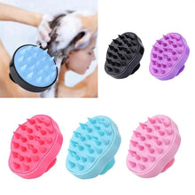 Load image into Gallery viewer, Hair Shampoo Brush - Head Scalp Massager Soft Silicone Brush Scalp Care Brush For Bathroom and Bath
