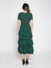 Load image into Gallery viewer, Half Knit Fabric Long Dress
